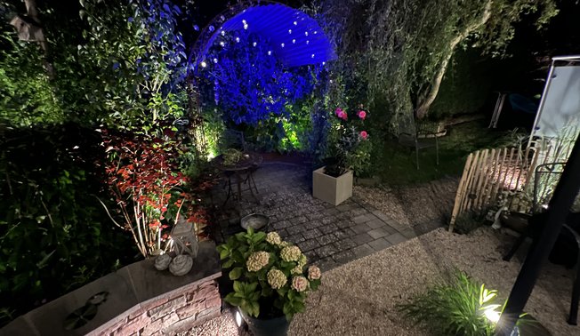 Kleiner Rosen- und Staudengarten Kleiner Rosen- und Staudengarten